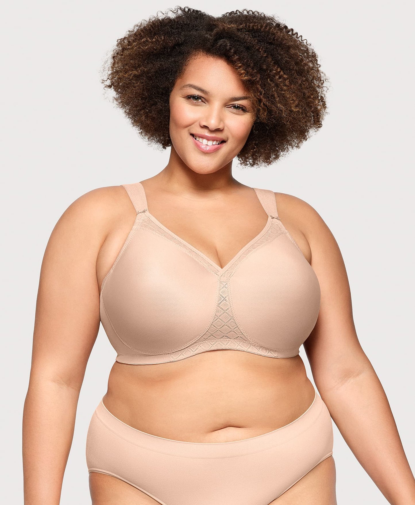 MagicLift Seamless Support T-Shirt Bra Cafe