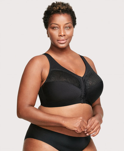 MagicLift Front-Closure Natural Shape Bra Black
