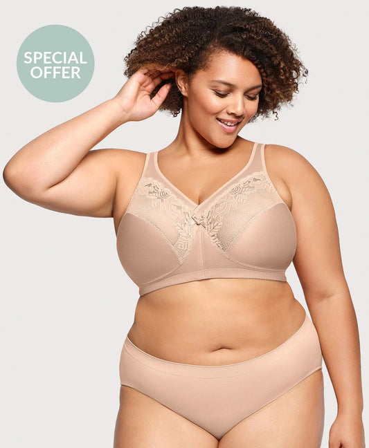 MagicLift Minimizer Bra Cafe