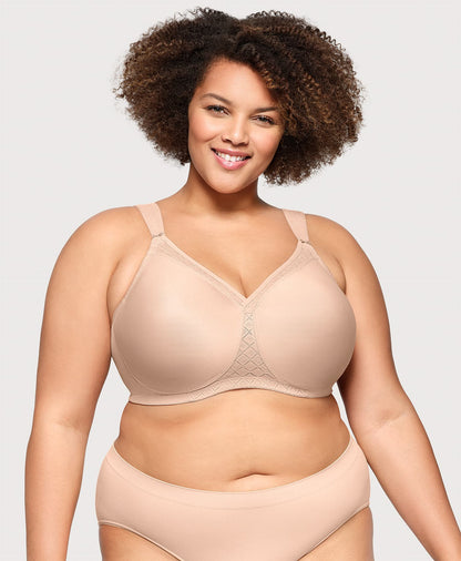 MagicLift Seamless Support T-Shirt Bra Cafe